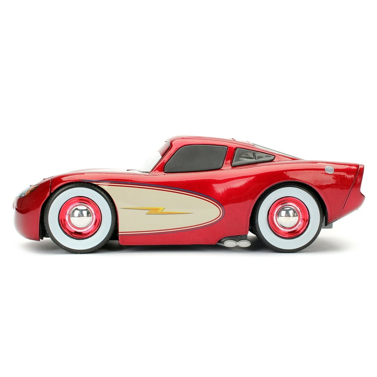 JADA Cruising Lightning カーズ　マックイーン Cruising Lightning McQueen Red Metallic w/Extra Wheels Disney