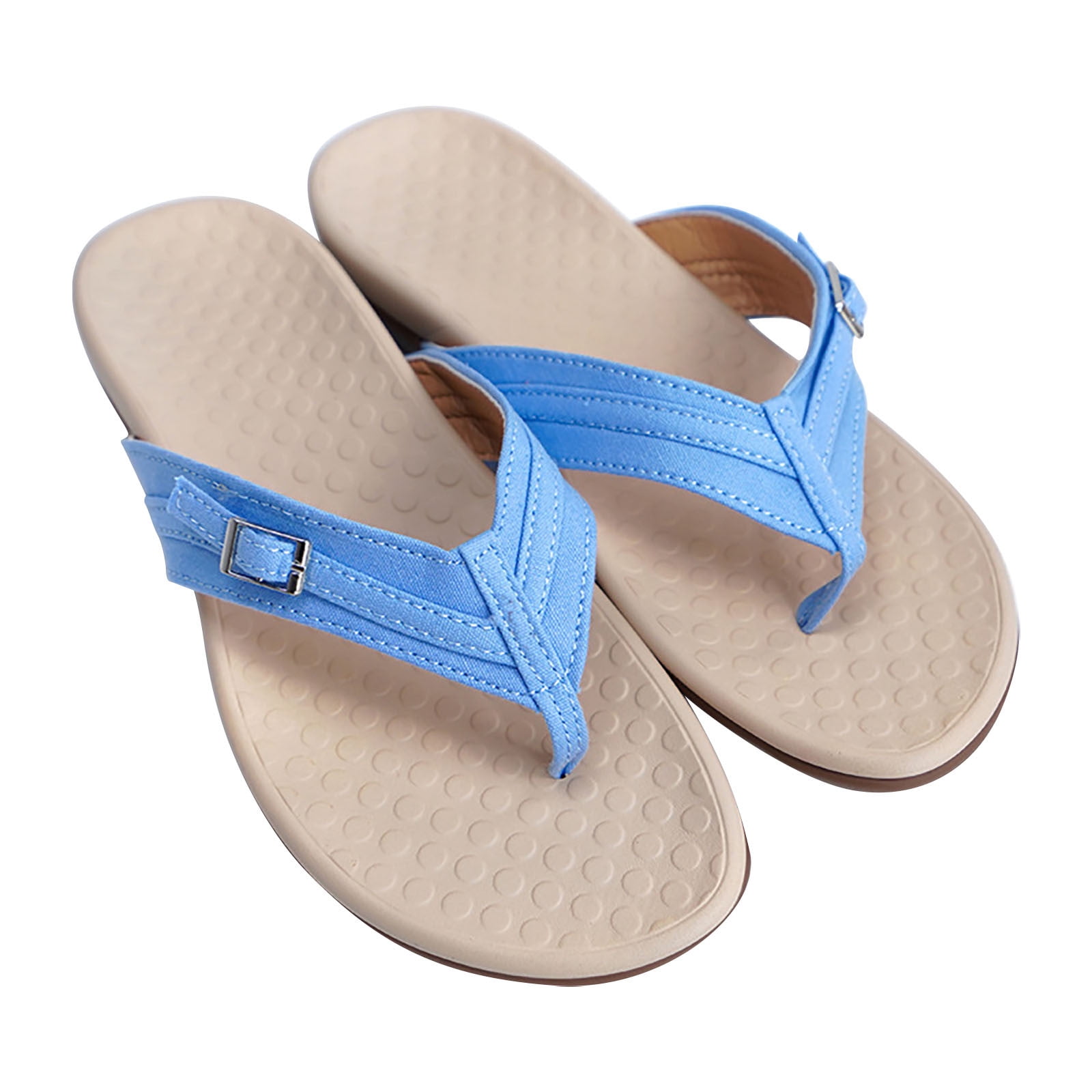 Mchoice Women's Orthopedic Sandals Supportive Everyday Flip Flop