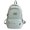 Green, variant on Solid Color Backpack for Women Lightweight Student School Bag Casual Daypack for Travel or Daily Use Blue One Size