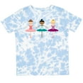 thumbnail image 3 of Inktastic Little Ballerina Trio Girls Toddler T-Shirt, 3 of 5