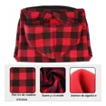 thumbnail image 4 of Suéter Con Capucha Para Perros Gatos Con Ropa A Cuadros, 4 of 6
