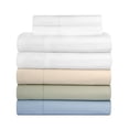 thumbnail image 2 of Pointehaven Ensemble de Draps de Luxe en Coton Pima T-800 Blanc, 2 of 4