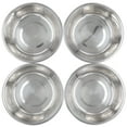 thumbnail image 2 of Cuencos de acero inoxidable para perros y gatos - Paquete de 4, 2 of 5