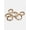 Gold, variant on No Boundaries Chunky Hoop Earrings, 3-Pack, Women's