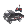 thumbnail image 4 of Camión de juguete RC 1:16 para niños, juguete ligero para niños, simulación de camión de deriva RC, vehículo de carga ligero para adultos y niños. Negro, 4 of 8