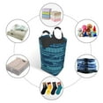 thumbnail image 4 of Salouo Turtles and Waves for Dirty Clothes Hamper,Extra Large Hamper Basket Bin 1-Pack Big Laundry Baskets with Handles Laundry Hampers Fits for Bedroom & Living Room, 4 of 5