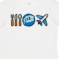 thumbnail image 4 of Inktastic Airplane Eat Sleep Fly Boys or Girls Toddler T-Shirt, 4 of 5