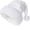 White, variant on JULMCOMO Plush Christmas Hat for Women Men Soft Velvet Classic Santa Hat Happy Xmas Holiday Family Party Costume Headwear Red