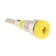 thumbnail image 3 of 5x Conector De Sonda De Prueba De Montaje En Panel De Conector Banana De amarillo, 3 of 7