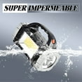 thumbnail image 5 of HIBIBUD Flashlights High Lumens,Seven Light Sources Rechargeable Flashlights,Front and Rear Dual Lights Flashlight Camping,Silver2, 5 of 7