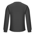 thumbnail image 3 of Jalioing Men's Long Sleeve Crew Neck Basic Sweatshirts Casual Solid Pullover Shirts Classic Loose Tops, 3 of 5