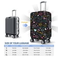 thumbnail image 4 of Balery I love you Mom Funda de equipaje, fundas para maletas, elástica, lavable, protector de maletas, compatible con maletas de 18 a 32 pulgadas-Medium, 4 of 7