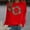 Red, variant on Tetras Womens Tops Dressy Casual Fall,Women's Round Neck Fashion Casual Long Sleeve Christmas Print Sweatshirt,Tops Blousese