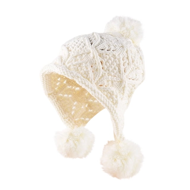 Sombreros para mujer y hombre, otoño e invierno, de lana gruesa, para ciclismo al aire libre, de forro polar, cálidos, de punto, de poliéster.