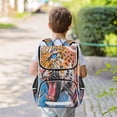 thumbnail image 7 of YAZAOO School Backpack Travel Bag Bookbags Bookbags Vivid Predator Pattern, 7 of 7