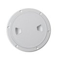 thumbnail image 2 of 4/6/8 Inch Deck Plate Waterproof Inspection Cover Lid Screw Type for Kayak Boat Fishing Rigging, White - 6inch 6寸, 2 of 6