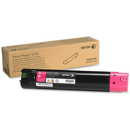 Xerox, XER106R01508, XER106R01507/0Phaser 6700 High Capacity Toner Cartridge8/09 Toner Cartridges, 1 Each