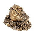 thumbnail image 4 of AMLESO Feng Shui Wealth Fortune Toad Figurine Desk Decoration for Home Office Decor, 4 of 8
