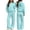 Light Blue, variant on ATOGUTA Teen Girls Clothes Size 5T-14 2 Piece Long Sleeve Hoodie Sweatshirt and Wide Leg Pants Fall Clothing Set Pink