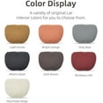 thumbnail image 3 of 2 Pcs Car Headrest Neck Pillow for Driving,Universal Premium Suede Leather Soft and Comfortable Headrest,Three Gears of Height Adjustment Car Seat Headrest Pillow Car Interior Accessories, 3 of 11