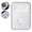 White 4, variant on Coin Slab Display Holders, Clear Acrylic Collectors Coin Protectors Storage Cases, Four-Point Fixation Collection Boxes for Storing Displaying Old Coins Currency Medals