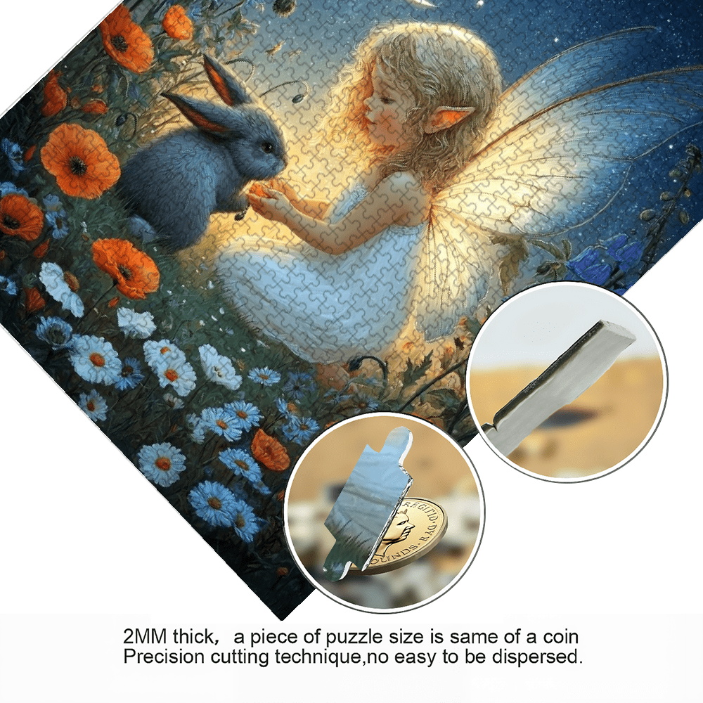 A 1000pcs Adult Puzzle Featuring Character and Landscape Themes, High Difficulty Level, Suitable for Adults, Family Entertainment.29.4*19.6 in