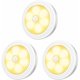 thumbnail image 1 of Lampes Led Pour Armoire/armoire, 3 Pices, Veilleuse, Dtecteur De Mouvement Led Avec Base Magntique Pour Vitrines D'armoires D'escalier De Cuisine, 1 of 5