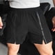 thumbnail image 5 of INCERUN 2024 Pantalones cortos de estilo coreano para hombre, pantalones cortos ligeros con diseño de cremallera, ropa de calle informal, pantalones cortos de gimnasio para caminar por la ciudad para, 5 of 5
