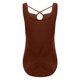 thumbnail image 4 of Playeras,Blusas y Tops,Ropa para Mujer Mujeres Tank Top Camisola sexy informal de color sólido para mujer Chaleco sexy (Coffee, XXXL), 4 of 6