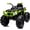 Green, variant on Outfunny 24V Kids 4 Wheeler, Electric ATV Quad Ride-on Toy for Big Kids Ages 3 and up, Yellow