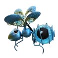 thumbnail image 3 of Estatua Insecto Hierro Solar Con Hadas LED Jardín (dorado), 3 of 9