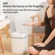 thumbnail image 2 of Advancent Cubo de basura eléctrico portátil recargable multimodo ajustable LED alimentado por baño inodoro cubo de basura cubo de basura Suministros de limpieza para el hogar Gris Oscuro 14L Advancent HA067622-03, 2 of 6