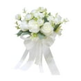 thumbnail image 2 of S SERENABLE Wedding Bouquet Bridal Bouquet Central Pieces Bride Flower Artificial Flower for Party Valentine's Day Anniversary Outdoor House Outdoors A, 2 of 8