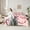 Pink Gray, variant on Manfei Cute Cartoon Gnome 7-Piece Twin Bedding Sets,Valentine Rose Bedding Comforter Set,Red Heart Print Sheet Sets For Girl,Luxury Bedroom Decor Reversible