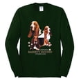 thumbnail image 2 of If It's Not a Bassett Hound Its Just a Dog Gift | Mens Dog Lover Long Sleeve T-Shirt, Forest Green, Medium, 2 of 3