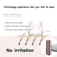 thumbnail image 4 of MesaSe Tondeuse et Rasoir pour le Corps Impeccable Rechargeable Bikini pour Femmes Blanc/or Rose, 4 of 8