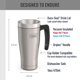 thumbnail image 2 of Taza THERMOS Icon Series de acero inoxidable mate 470 ml, 2 of 7