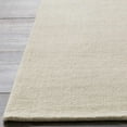 thumbnail image 3 of BoutiqueRugs Brockton Solid Beige Wool Area Rug - Beige - 5' x 8', 3 of 16