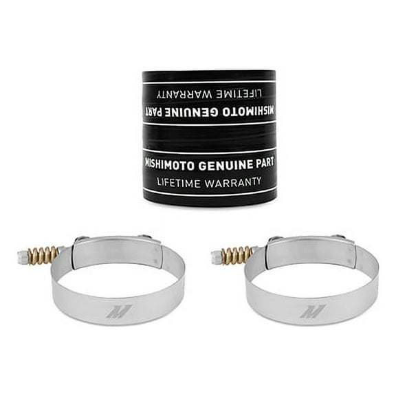 Mishimoto MMBK-F2D-03CU Factory-Fit Cold-Side Upper Boot Kit Compatible With Ford 6.0 Powerstroke 2003-2007 Black