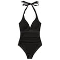 thumbnail image 4 of Traje de baño de una pieza para mujer, conjuntos de bikini para mujer, trajes de baño con tirantes en la espalda, trajes de baño de tallas grandes, tankinis, trajes de baño para mujer, 4 of 9