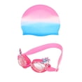 thumbnail image 1 of Gorro de natación de silicona para , gorras para niñas, gafas protectoras a prueba de Cola Gorro de gafas de natación para niños, 1 of 8