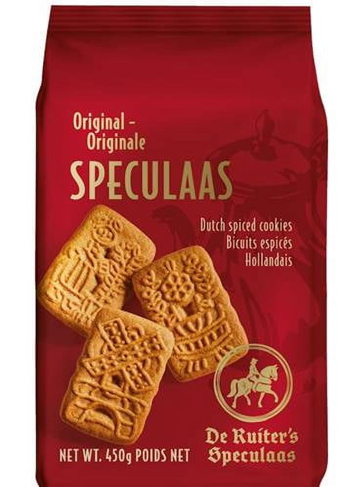 De Ruiter Dutch Speculaas Cookies 15.8 Oz (Pack of 5)