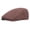 Coffee, variant on Men's Cotton And Linen Breathable Peaked Cap