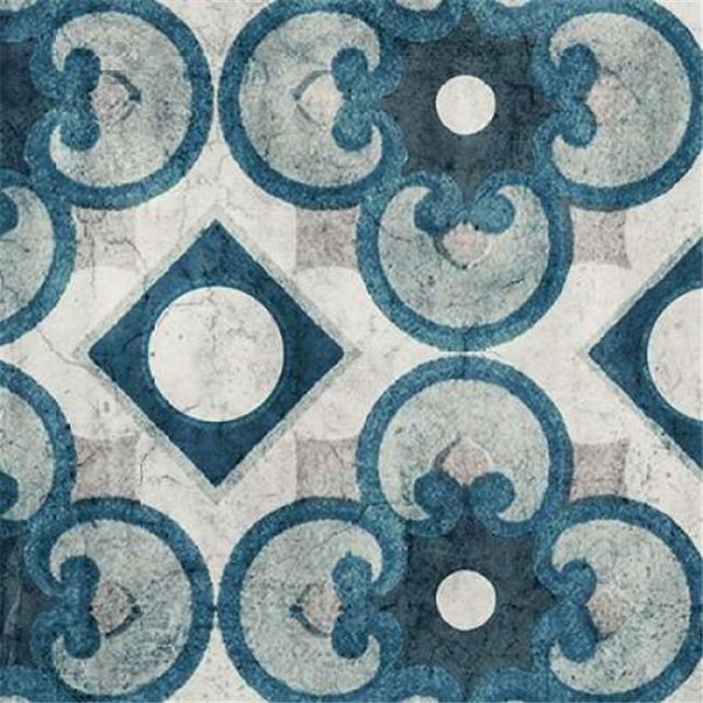 Persian Jewel Blue 3 Poster Print by Morgan Yamada, 12 x 12 - Small
