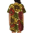 thumbnail image 3 of Xecao Sunflower print Swimsuit for women, Summer-ready, sporty style.Quick-dry fabric. Many sizes & colors., 3 of 9