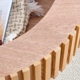 thumbnail image 6 of Kevinplus 31.49" Round Coffee Table with Storage Small Coffee Table for Apartment, Living Room，Walnut, 6 of 12