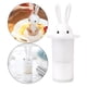 thumbnail image 1 of Lindo soporte para palillos de , accesorios decorativos de dibujos animados de plástico, mini caja de almacenamiento portátil blanco Baoblaze envase de moldadientes, 1 of 8