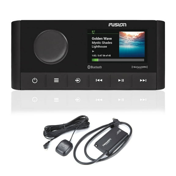Garmin Fusion MS-RA210 Marine Digital Media Receiver with SXV300M1 Satellite Radio Tuner with Marine/RV Antenna