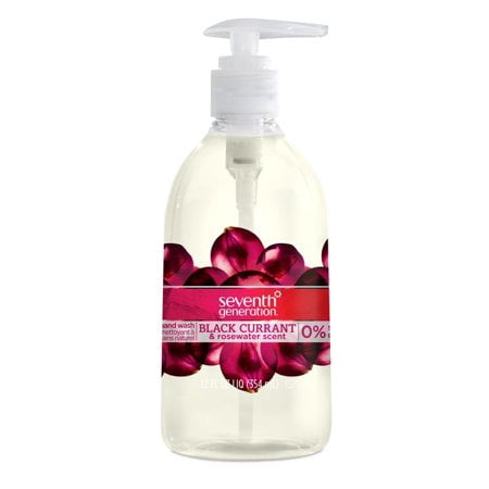 (3 Pack) Seventh Generation Hand Wash Soap Black Currant & Rosewater 12 (Best Hand Wash Soap)