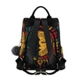 thumbnail image 2 of FORMRS Women's Travel Backpack Purse Anti-Theft Hidden Pockets Casual Shoulder Bag, Abstract Moon Sun Pattern, 2 of 7